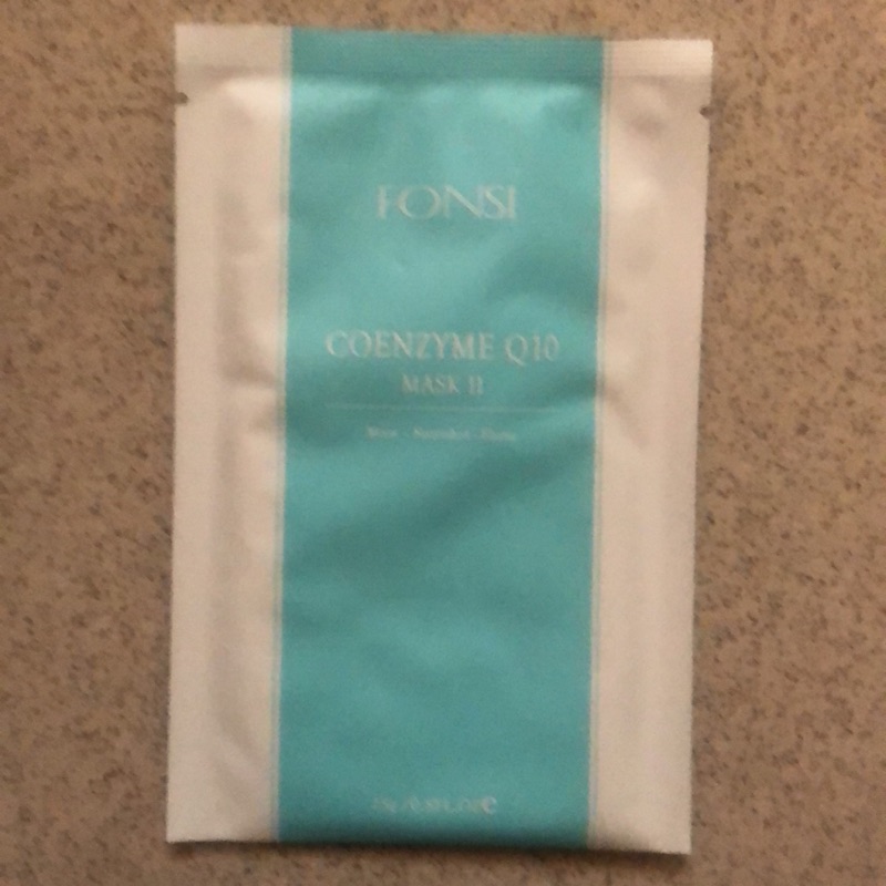 芳絲FONSI Q10保濕面膜 全新正貨 單片售