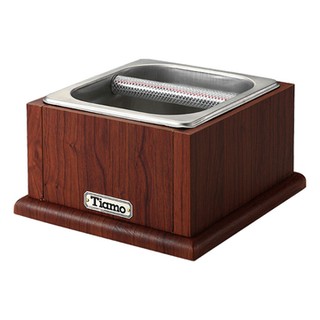 Tiamo BC0149 咖啡粉渣桶+木盒(小)