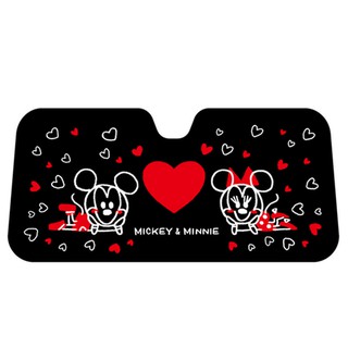日本限定進口DISNEY米奇&米妮Mickey＆Minnie Mouse汽車擋風玻璃 遮陽 隔熱板 前窗 遮陽板 現貨