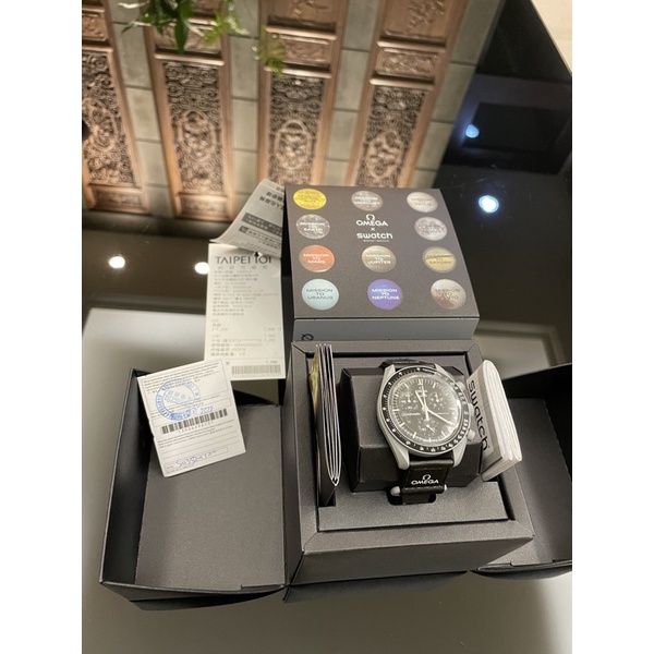 Omega X Swatch MoonSwatch Moon月球腕錶 (3/26首批，於101大樓購入明細皆會提供）