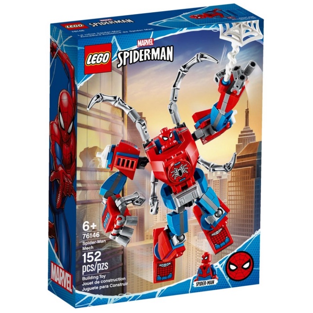 彩虹磚🌈  LEGO 76146 蜘蛛人機甲 Spider-Man Mech