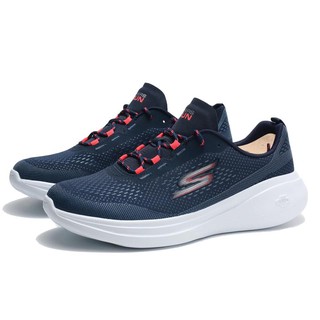 思克威爾 SKECHERS (女)GORUN FAST 15106NVCL 深藍色 透氣舒適 慢跑鞋 運動休閒鞋