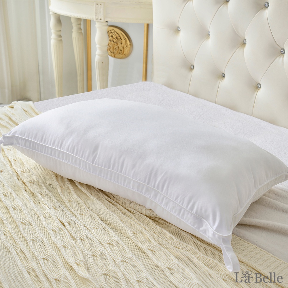 La Belle 立體車邊 羽絲絨枕 45x75cm 格蕾寢飾 水洗枕 抑菌 枕頭
