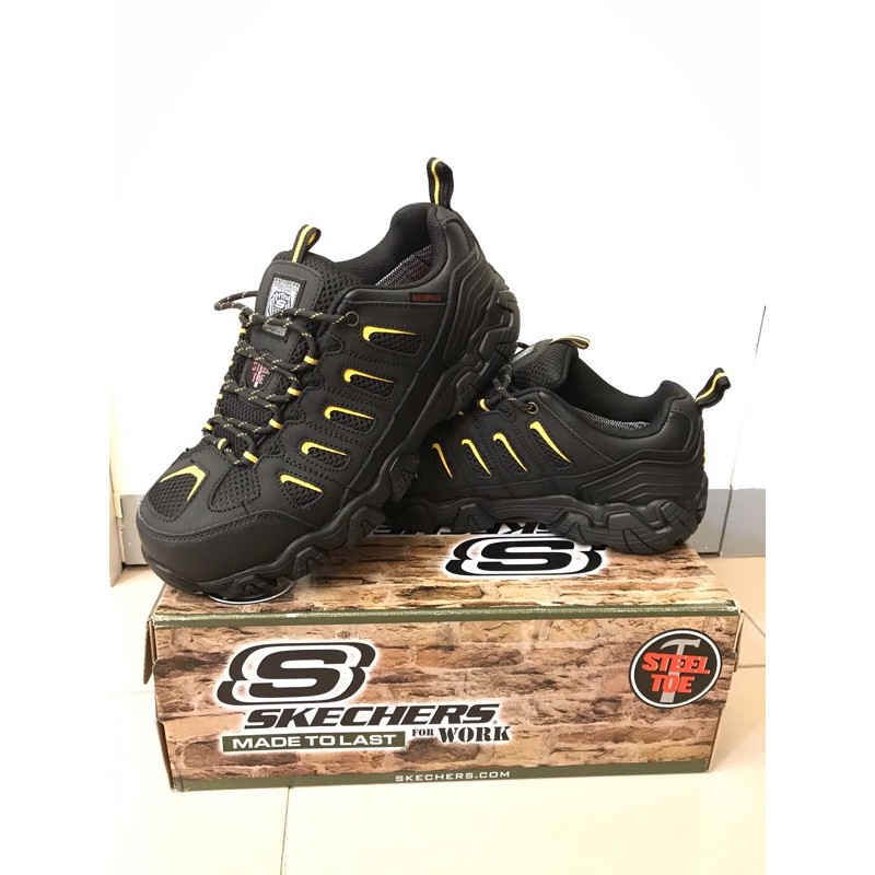 SKECHERS 工作鞋/防觸電/鋼頭/防潑水/US-9/EUR-42/27cm全新品