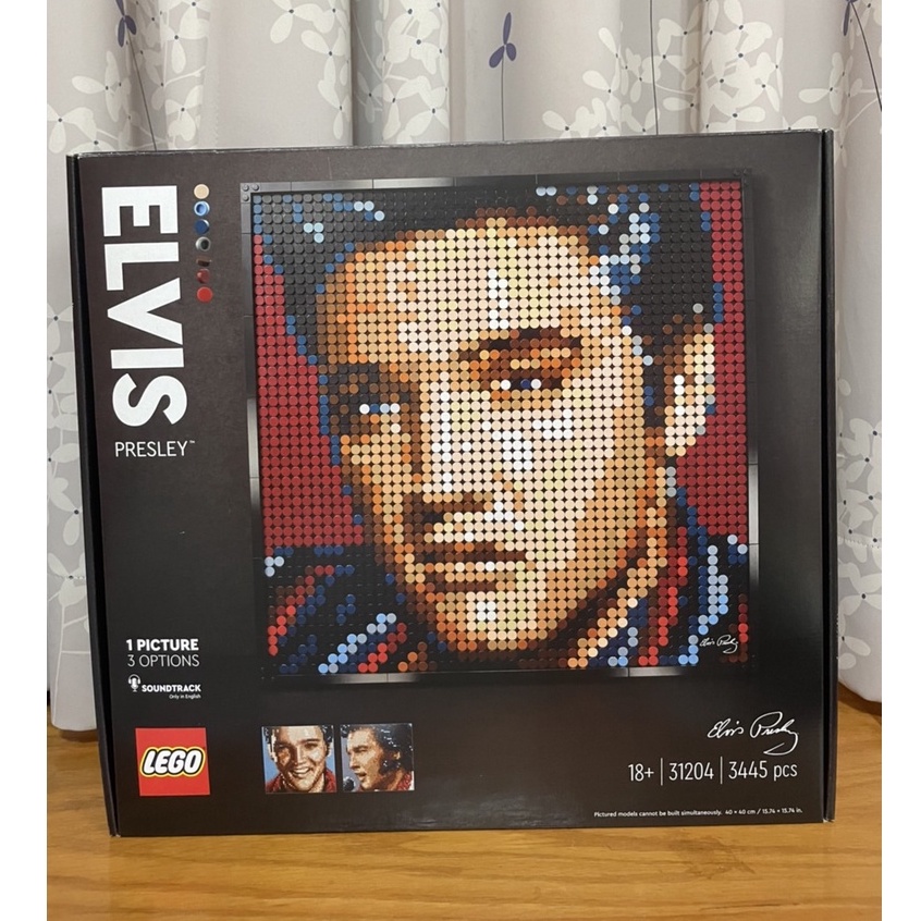 【椅比呀呀|高屏市區可面交】LEGO 樂高 31204 ART系列 貓王 Elvis Presley moc 灌籃高手