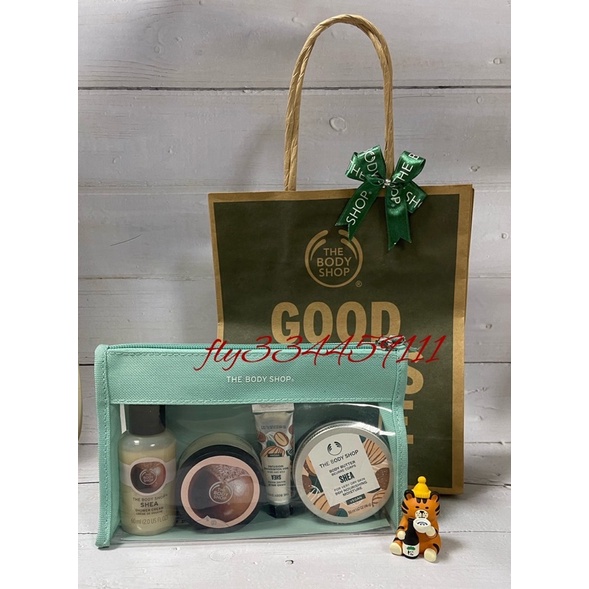 【The body shop 美體小舖 】乳油木果旅行組 (絕版價$450)