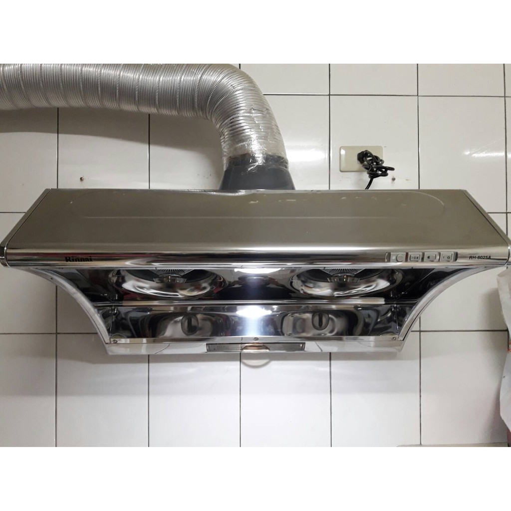 家+廚具衛浴水電材料行Rinnai林內深罩式電熱除油排油煙機【RH-8025A/RH-9025A】