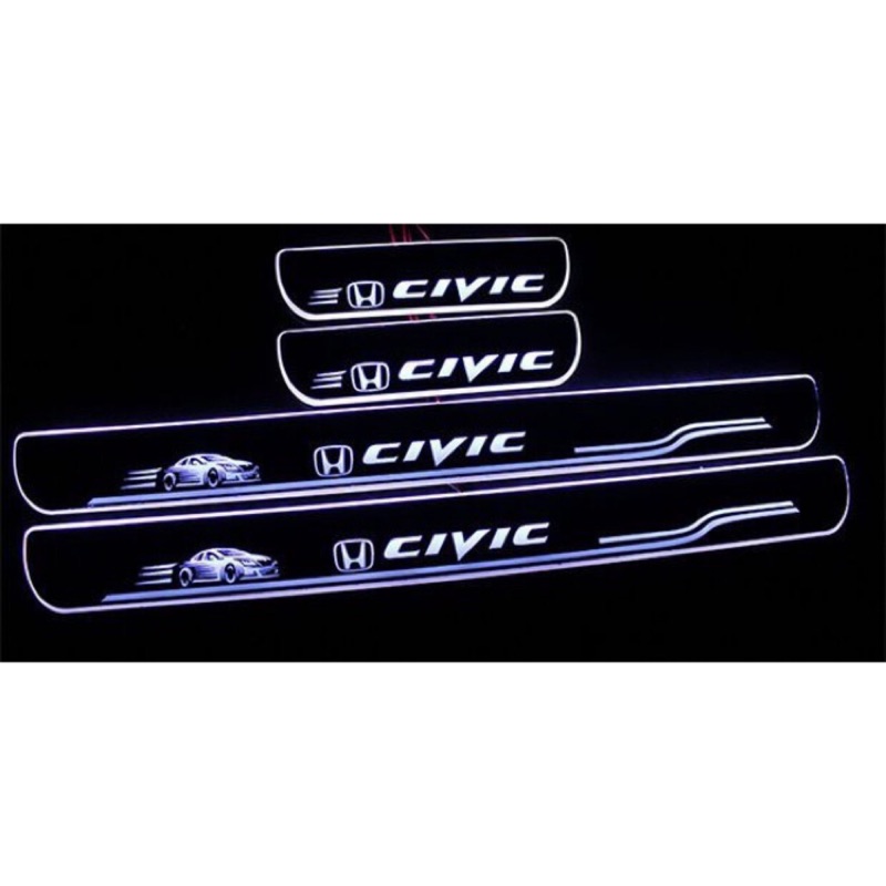 Civic 8 9 9.5代 流光型迎賓門檻