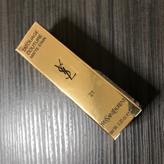 全新 現貨 臺灣公司貨 YSL 聖羅蘭時尚印記絲絨唇露 #21漿果酒紅 春妝限量 6ml