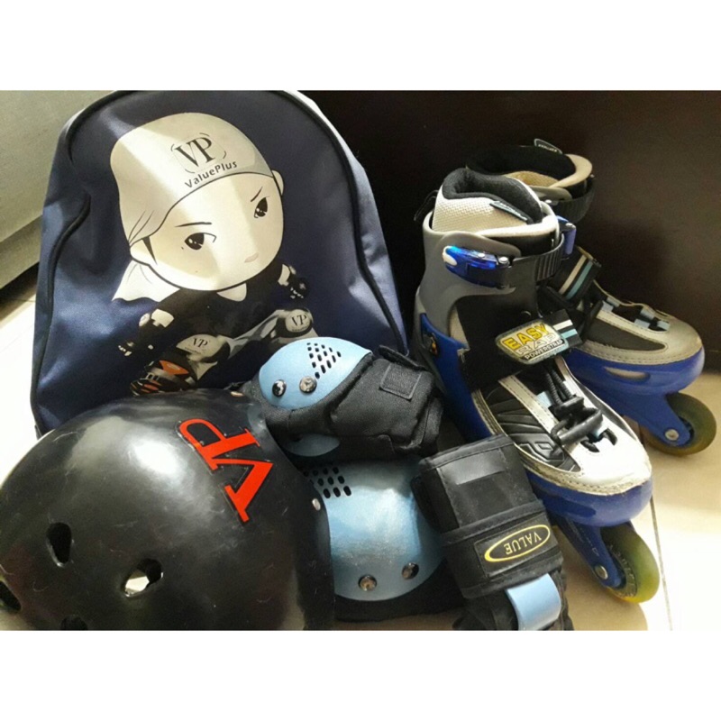 [VP新款可調式兒童直排輪]送安全護具+安全帽+直排輪包包 直排輪 原價: 4980, 特價:2500元