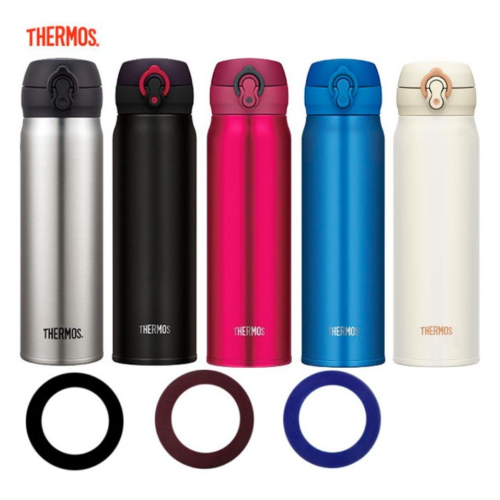 (含保護膠圈) THERMOS 膳魔師 超輕量 不鏽鋼真空保溫瓶 保溫杯 600ml JNL-602 JNL-600