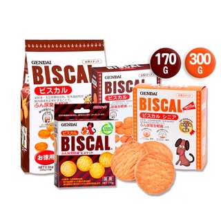 BISCAL 必吃客 消臭餅乾 犬用 機能零食 狗餅乾 狗狗點心 170g 300g