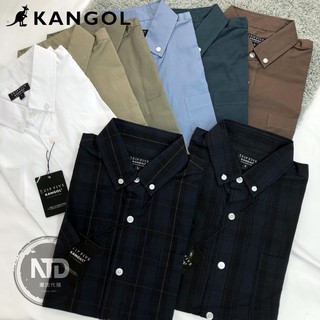 🔥【NTD】零碼特價出清 日本限定🇯🇵 KANGOL x ZIP FIVE 聯名款 刺繡短袖襯衫 短T 短袖 袋鼠