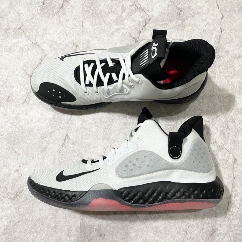 全新男鞋> Nike KD 5 VII 高筒透明底練習款籃球鞋白黑紅AT1200-100 | 蝦皮購物
