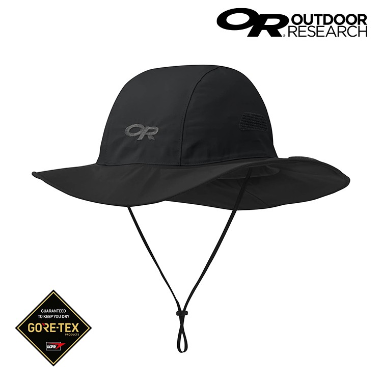 Outdoor Research Gore-Tex防水透氣大盤帽 280135【黑色】 OR 西雅圖圓盤帽 防水 透氣