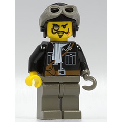 樂高人偶王 LEGO 經典世界探險系列#7417 adv036 飛行員-山姆勳爵