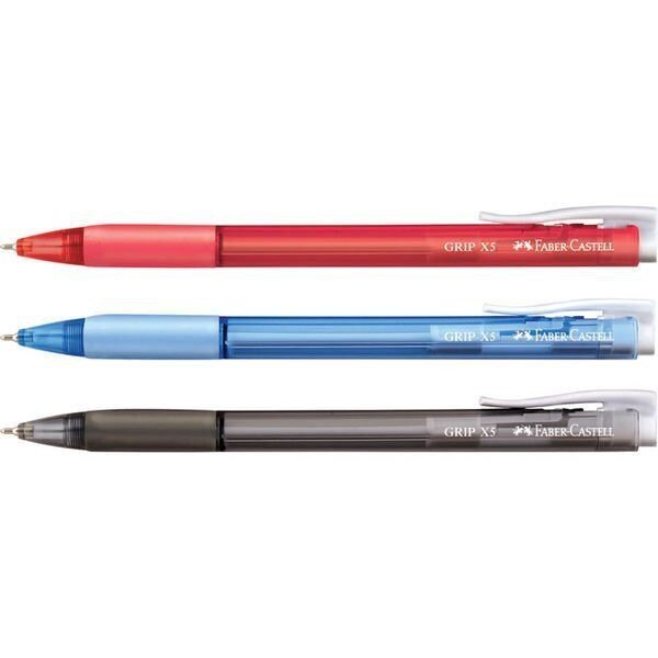 輝柏 Faber-Castell RX-5/RX-7/酷溜原子筆 0.5mm 0.7mm 紅/藍/黑