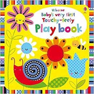 Baby’s Very First Touchy-Feely Playbook Usborne 觸摸書 硬頁書 機關書
