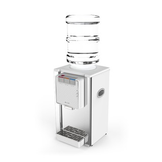 現貨【元山】桌上型不鏽鋼桶裝飲水機YS-8201BWIB|加購兩個空桶送次氯酸