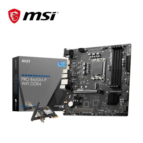 微星 MSI PRO B660M-P WIFI DDR4 Intel主機板
