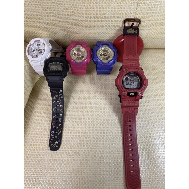 ⭐️全賣場買一送一⭐️ CASIO卡西歐 g-shock baby-g （ 聯名：七福神、少女時代、寶可夢 ）