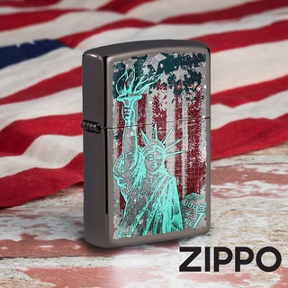 ZIPPO 美國自由女神像防風打火機 美國設計 官方正版 現貨 禮物 送禮 刻字 客製化 終身保固 49663
