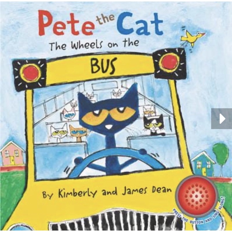 *全新現貨* Pete the cat皮特貓系列-The Wheels on the Bus