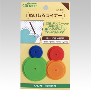手作森林 sale*可樂牌 日本製 縫份圈 Clover 57-489 奇異輪 四入一組