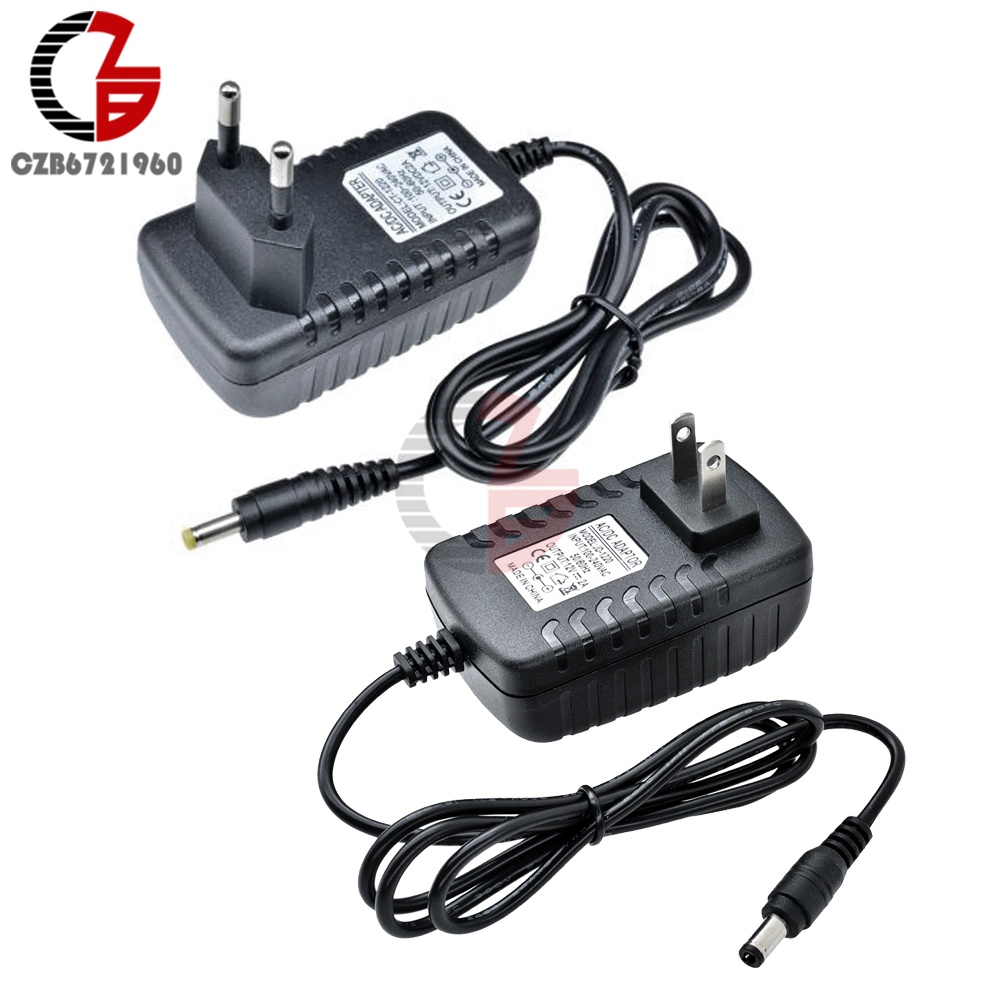 美國歐盟電源適配器 AC 100V-240V 轉 DC 12V 9V 5V 2A 1A 電源變壓器電壓轉換器 110V