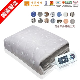 買就送洗衣袋韓國甲珍單/雙人恆溫電熱毯/電毯/七段式微控制器(3年保固)KR-3800J KR3800顏色隨機出貨