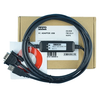 MITSUBISHI 適用三菱HMI下載線USB-AC30R2-9SS相容三菱A970/A985GOT數據線