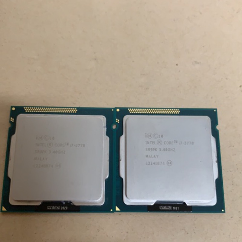 Intel i7 3770 1155 CPU