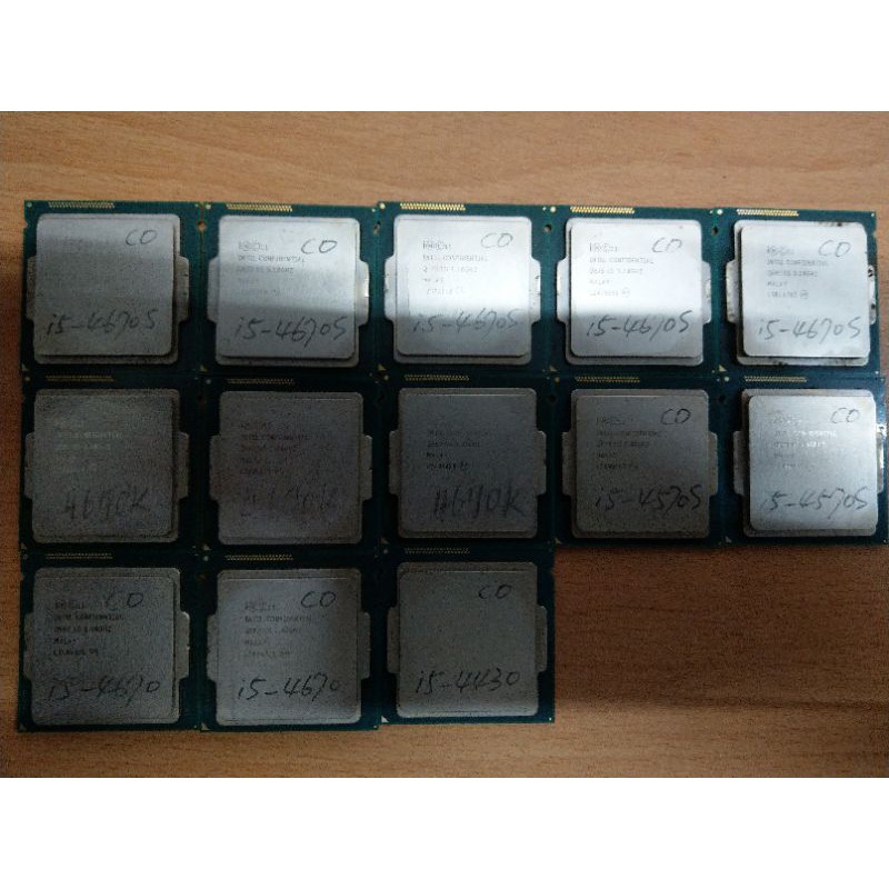 工程版CPU I5-4670K,I5-4670S,I5-4670,I5-4570S,,I5-4430 1150 二手良品