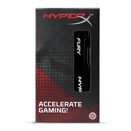 金士頓 HyperX FURY DDR3 1866 4G HX318C10FB/4 電競版 超頻版 終身保固 黑色