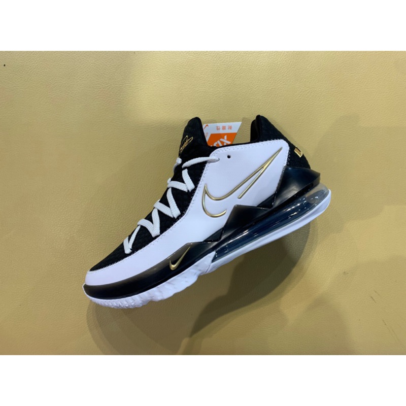 NIKE LEBRON 17 LOW METALLIC GOLD 奧運 白金 CD5006-101