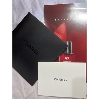 香奈兒 迪奧 dior 信封袋 Chanel 香水紙卡 聖誕明信片 送禮 包裝 卡片 全新 專櫃取得