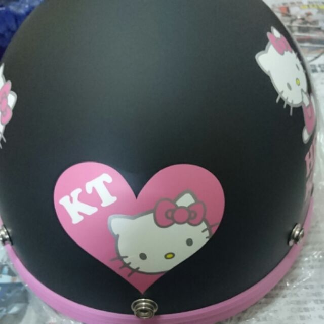 黑kitty碗公帽+鏡片