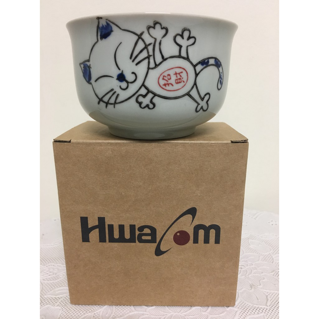 Hwacom 招財貓 陶瓷碗