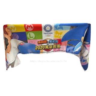 【現貨不用等】NS Switch 特典 瑪利歐2020東京奧運紀念毛巾 瑪利歐 & 索尼克 AT 東京奧運