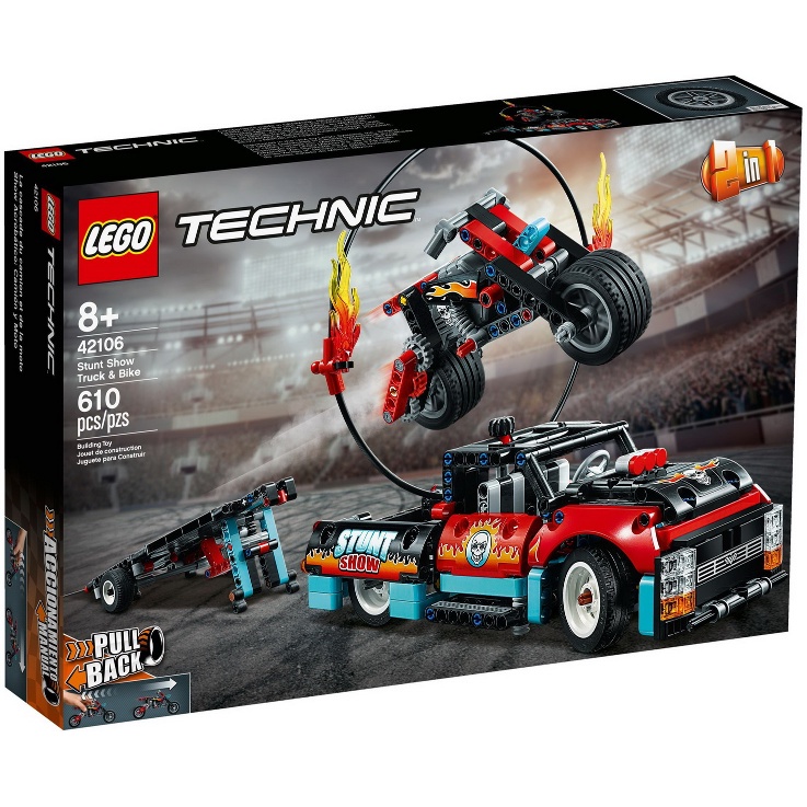 LEGO 42106 特技表演卡車 &amp; 摩托車 科技 &lt;樂高林老師&gt;