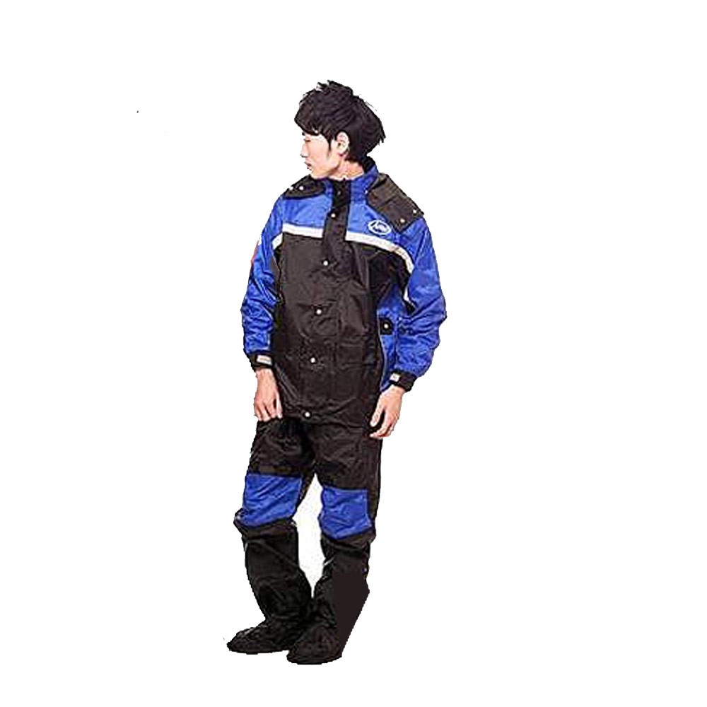 ARAI K8 藍色 /雨鞋/套專利雨衣/二件式雨衣/MIT台灣製造/雨衣/隱藏式雨鞋套【 歐樂免運】