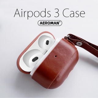 ICARER airpods 3 皮革 保護套 掛鉤版 軍規 防摔 apple airpods3 保護套 3代