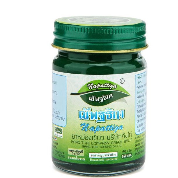 泰國 napattiga娜帕蒂卡 青草膏 精油 50g大瓶裝 原裝進口