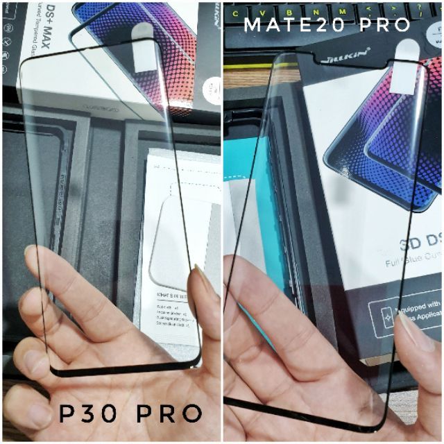 Nillkin 三維 DS+Max 全面屏鋼化玻璃適用於華為 Mate 20 pro / P30pro