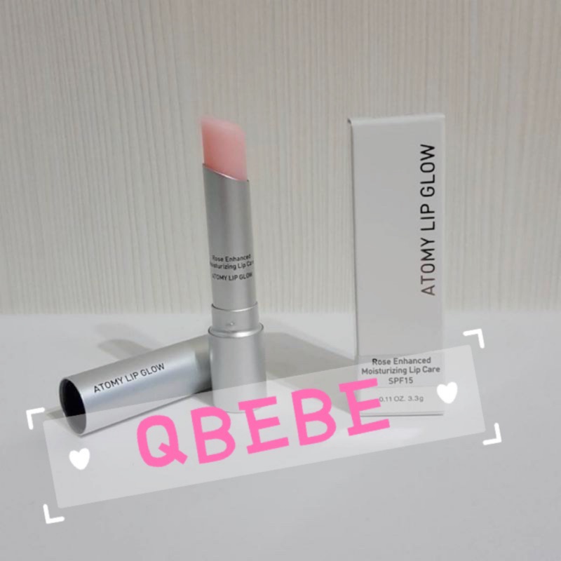 QBEBE 🎀 韓國製 艾多美 Atomy  💄潤色護唇膏 SPF15  保濕 防曬兼護唇