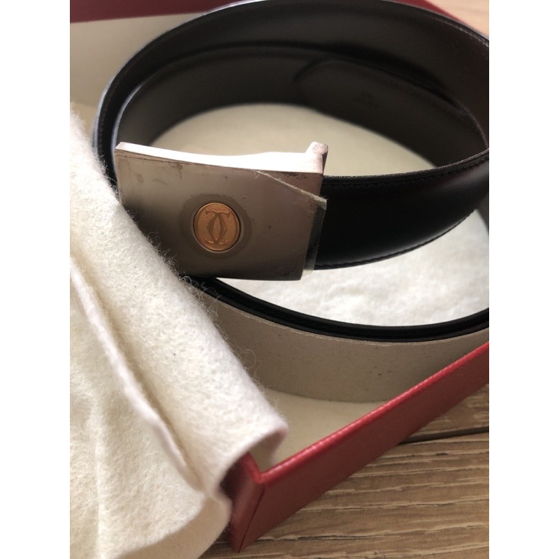 Cartier 男士皮帶 專櫃買入正版