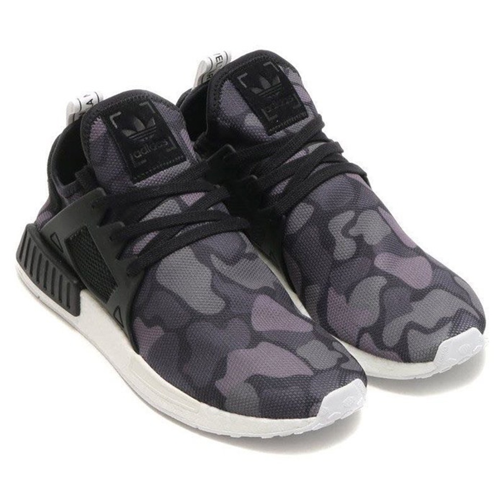 【菁炭元素】	ADIDAS NMD XR1 BLACK CAMO 女 迷彩 黑BA7231