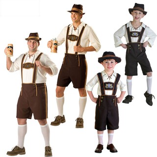 Cosplay萬圣節兒童節成人兒童阿爾卑斯山民德國啤酒節親子服裝