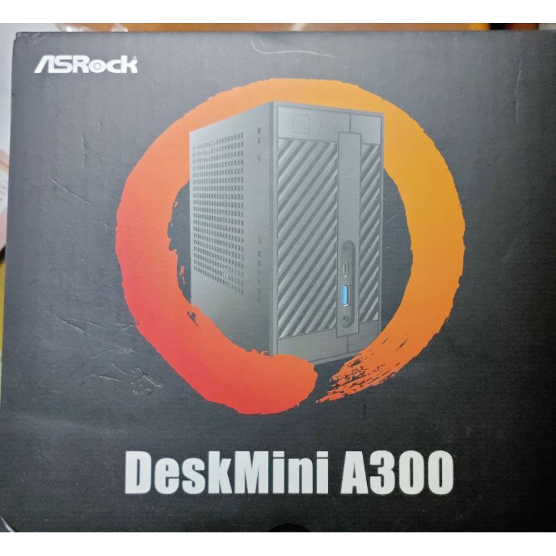 華擎 DeskMini A300 AMD Mini-STX+威剛 DDR4 3200 8G