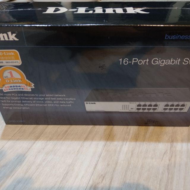 友訊 D-link Dlink DGS-1016D 16-Port Gigabit Switch 交換器